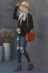 Open Front Chunky Knit Cardigan
